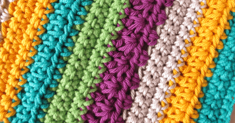 the 6 basic crochet stitches